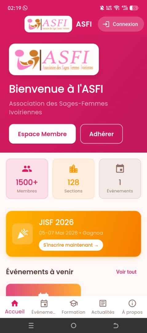 Lancement de la nouvelle application Mobile MyASFI
